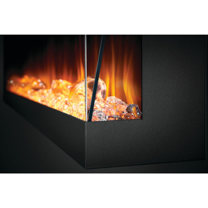 Napoleon Trivista Pictura 3-Sided Wall-Mounted Electric Fireplace – Multi-Color LED Flames
