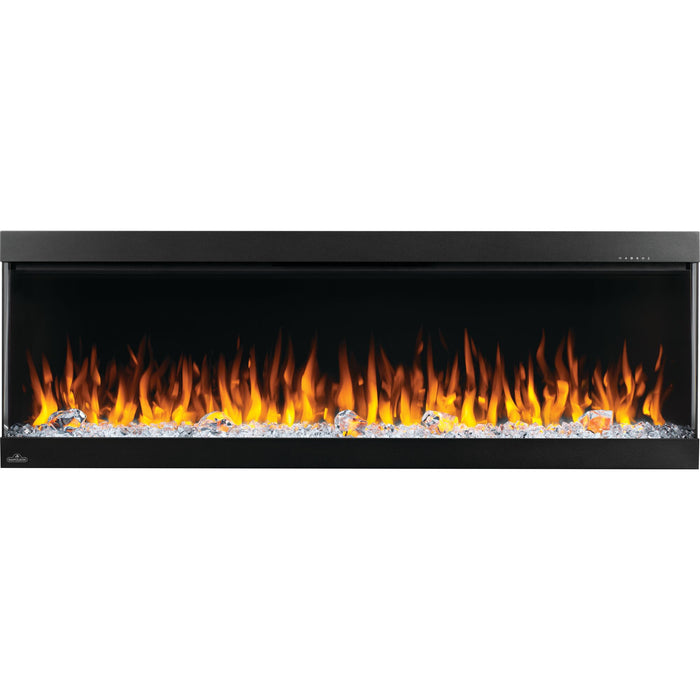 Napoleon Trivista Pictura 3-Sided Wall-Mounted Electric Fireplace – Multi-Color LED Flames