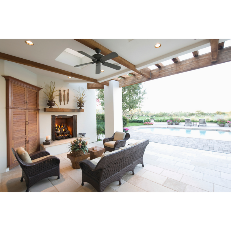Majestic Castlewood 42” x 38” Outdoor Wood Fireplace