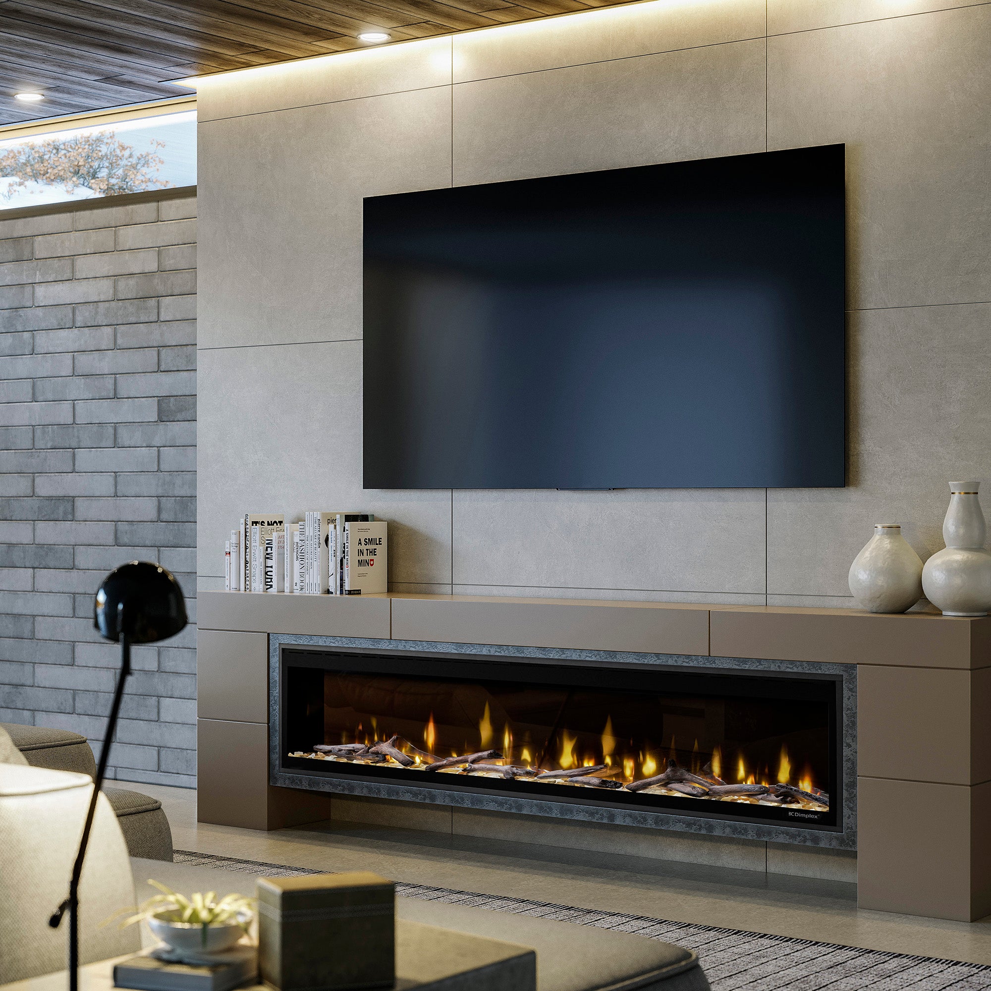 Ignite Evolve Fireplace Modern Living Space