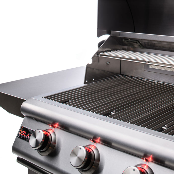 Blaze Grill 32" LTE Gas Grill Natural Gas, Stainless Steel 4-Burner Liquid Propane BBQ for Indoor/Outdoor Use