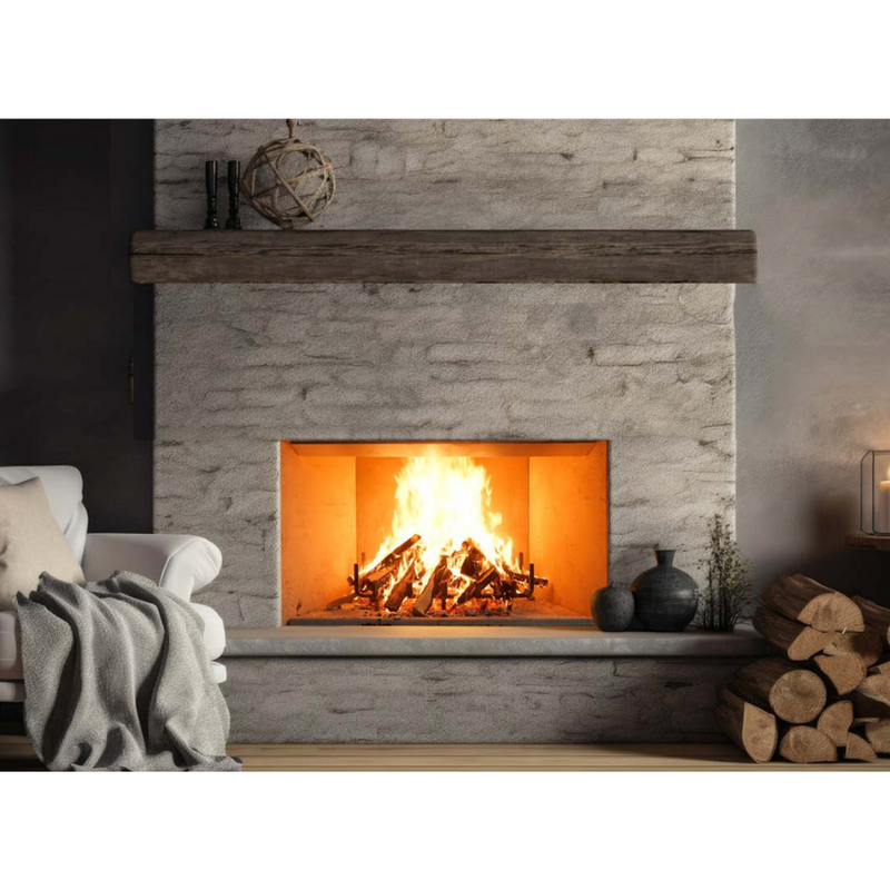 Empire 36-Inch by 30-inch Wood Fireplace Blackburn, Large Viewing Box, Premium Steel and Refractory Brick Construction WB36FB0F