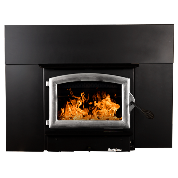 Buck Stove Model ZC 21 NC Small Wood Burning Stove, 28,901 BTU, Heats 800 - 1800 sqft, Non-Catalytic, Efficient, Compact Design, Blower Included