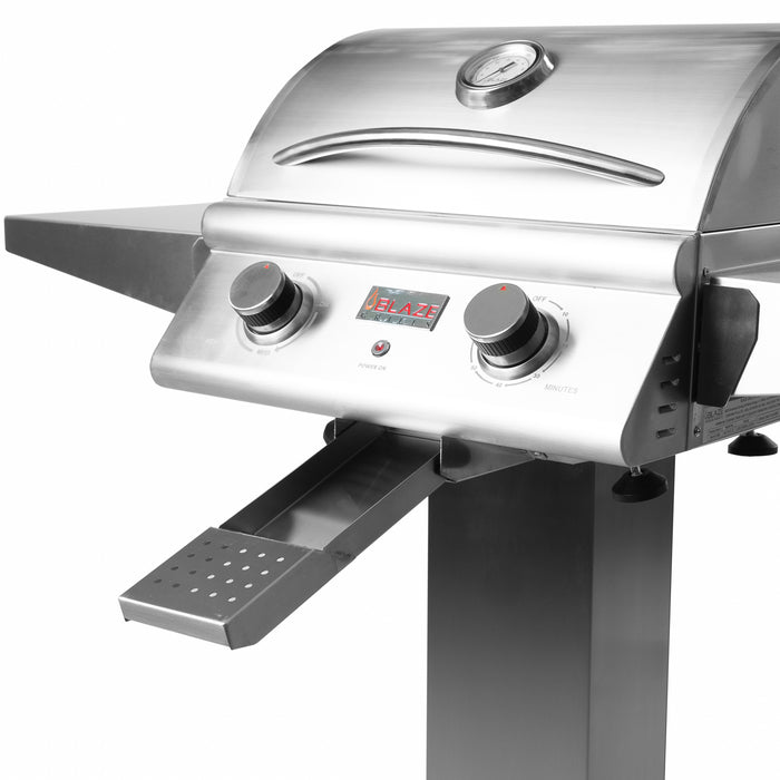 Blaze Electric Grill - 1500W Stainless Steel Outdoor Electric Grill with 274 sq in Cooking Surface and 749°F Max Temp