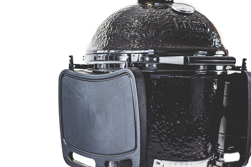 Primo Kamado Round Ceramic Grill, 280 sq in Cooking Area, Classic Kamado Design, Made in USA