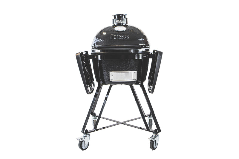 Primo Oval Junior 200 Kamado Grill – Compact Ceramic BBQ, Made in USA
