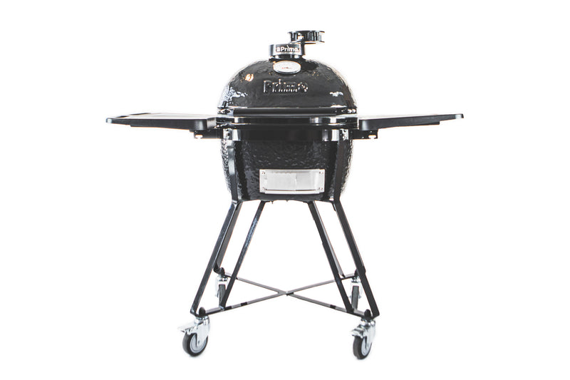 Primo Oval Junior 200 Kamado Grill – Compact Ceramic BBQ, Made in USA