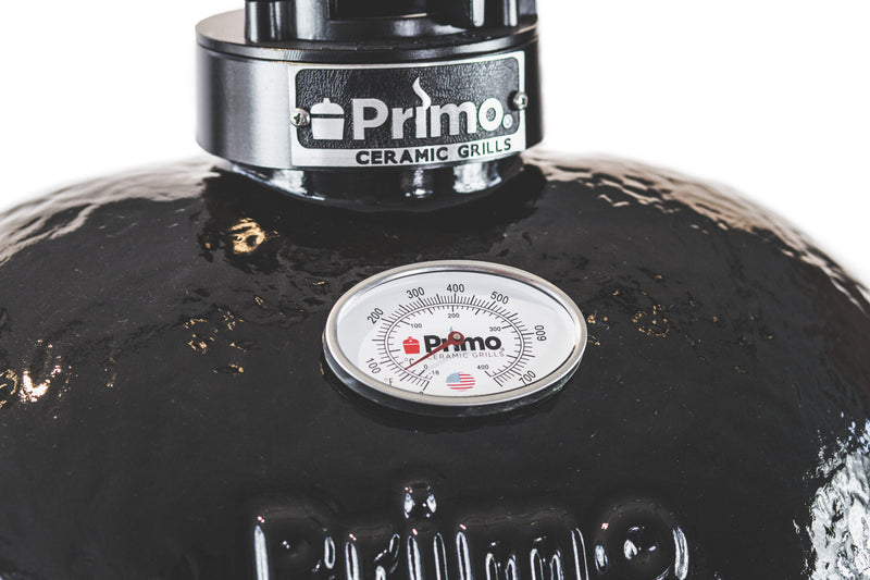 Primo Oval Junior 200 Kamado Grill – Compact Ceramic BBQ, Made in USA