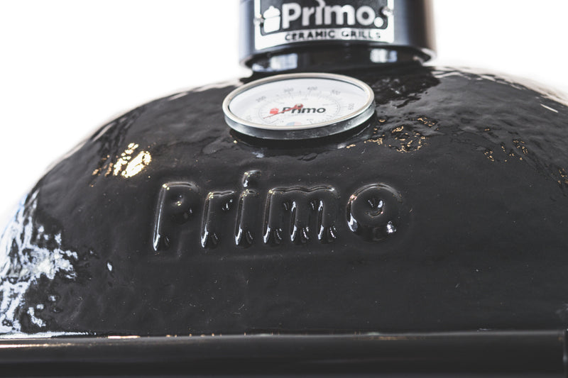 Primo Oval Junior 200 Kamado Grill – Compact Ceramic BBQ, Made in USA