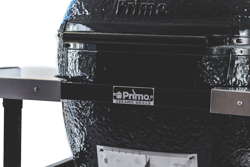 Primo Oval XL, X-Large 400 Kamado Charcoal Grill, 400 sq-inch Cooking Area, Premium Ceramics, PGCXLH