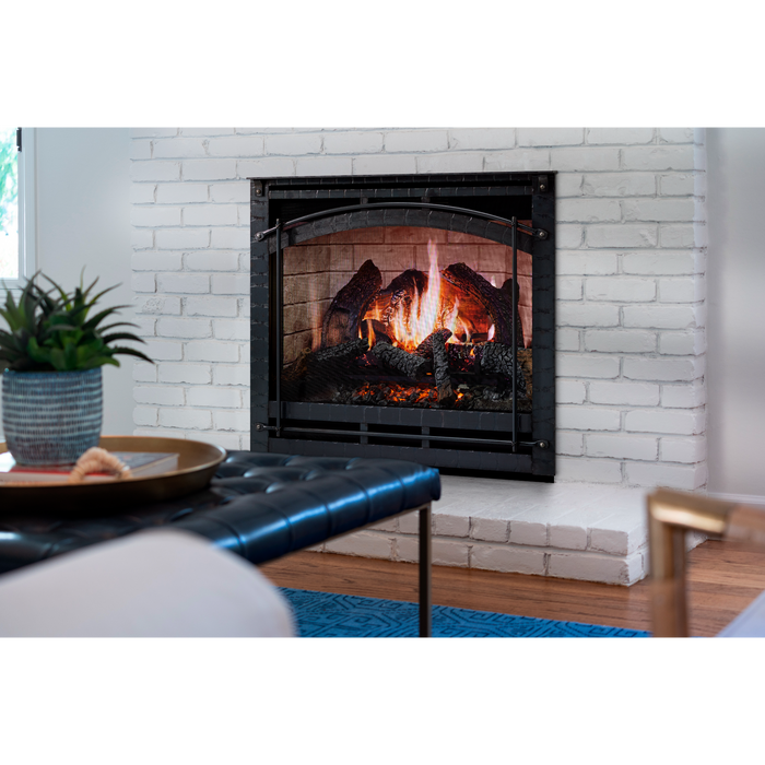 SimpliFire Inception 36-inch Electric Fireplace Insert Remote Included, IntelliFire App, Multiple Heat Output Options, Seven Flame Backgrounds, Integrated Sound Effects