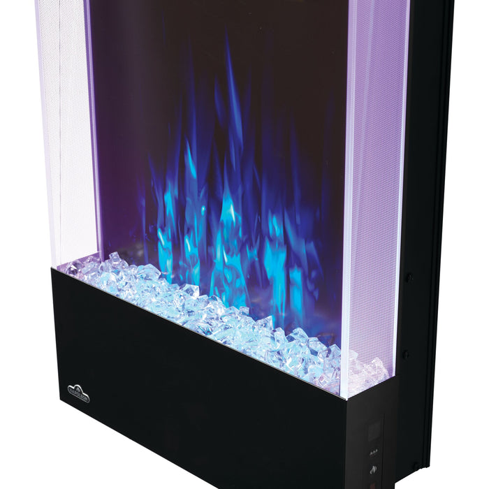 Napoleon Allure Vertical Wall-Mounted Electric Fireplace – Multi-Color LED Flames