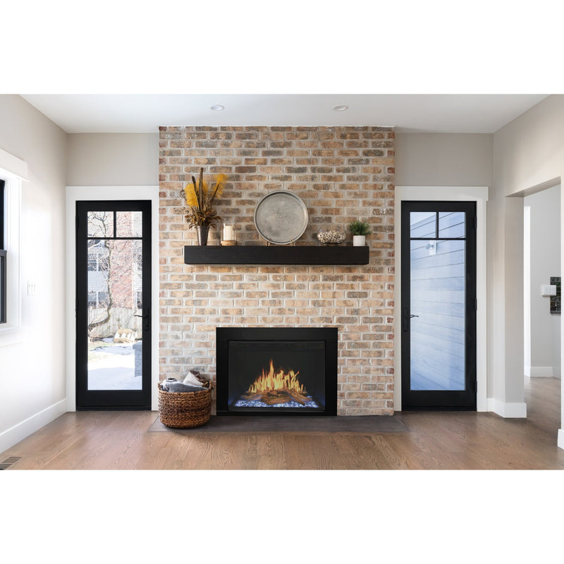 Modern Flames Orion Traditional Electric Fireplace Insert, Warms up to 2000 sq ft, Fits Variety of Fireplace Sizes, Wi-Fi Enabled, Remote Included, Vent-Free