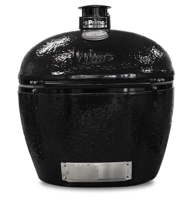 Primo Oval XX-Large 500 Kamado Grill, Made in USA, Huge Cooking Area