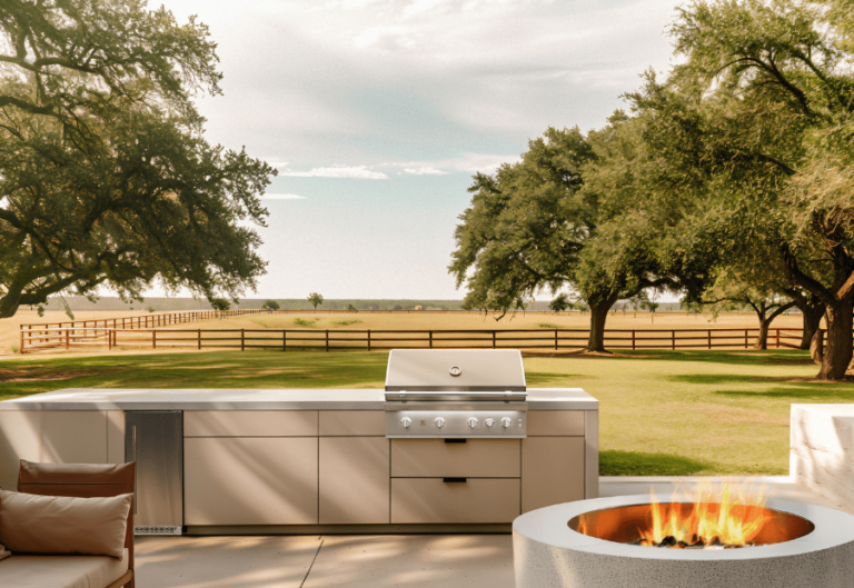 Summerset Quest 36-Inch Built-In Grill – 82,000 BTU with 3 Cast Stainless Burners & Rear Infrared Burner, 304 Stainless Steel, LED Knobs, Interior Halogen Lights, 9mm Grates, Spring-Assisted Hood