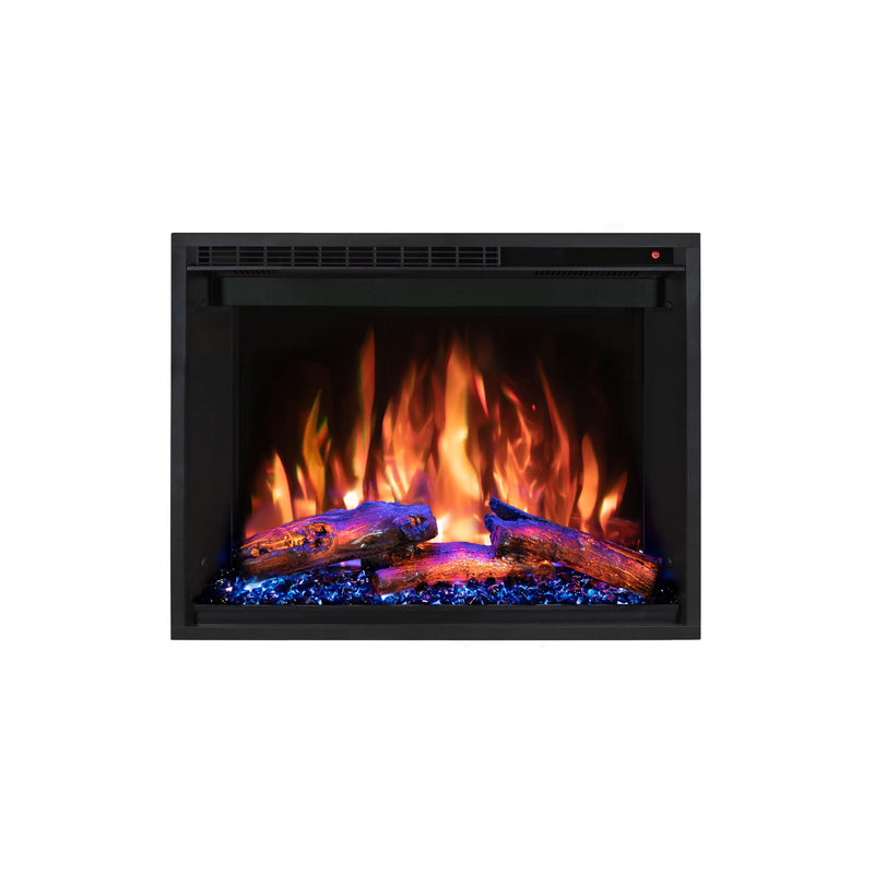 Modern Flames Redstone Series Electric Fireplace – 26", 30", 36", 42", 54" Insert & Built-In, Multi-Color Flames, 5,000 BTU Heater