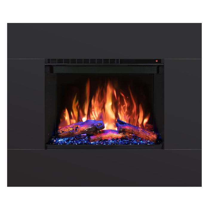 Modern Flames Redstone Traditional Electric Fireplace Insert, Remote Included, Warms up to 1500 sq ft, 10 Flame Color Options, Ember Bed and Downlighting Color Control, Easy Installation and Operation