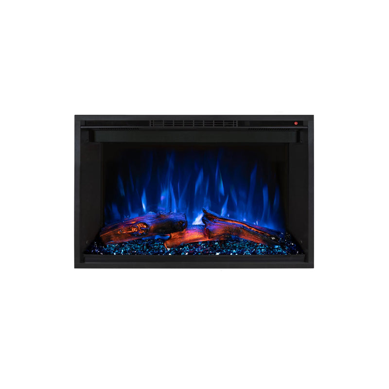 Modern Flames Redstone Series Electric Fireplace – 26", 30", 36", 42", 54" Insert & Built-In, Multi-Color Flames, 5,000 BTU Heater