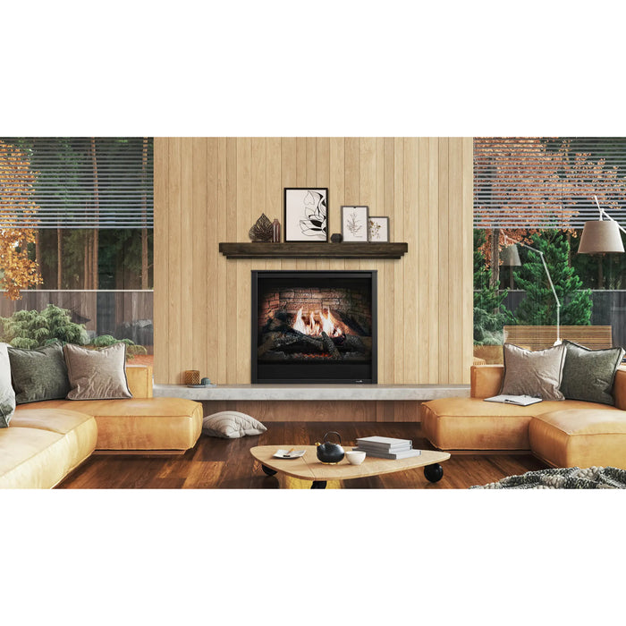 SimpliFire Inception 36-inch Electric Fireplace Insert Remote Included, IntelliFire App, Multiple Heat Output Options, Seven Flame Backgrounds, Integrated Sound Effects