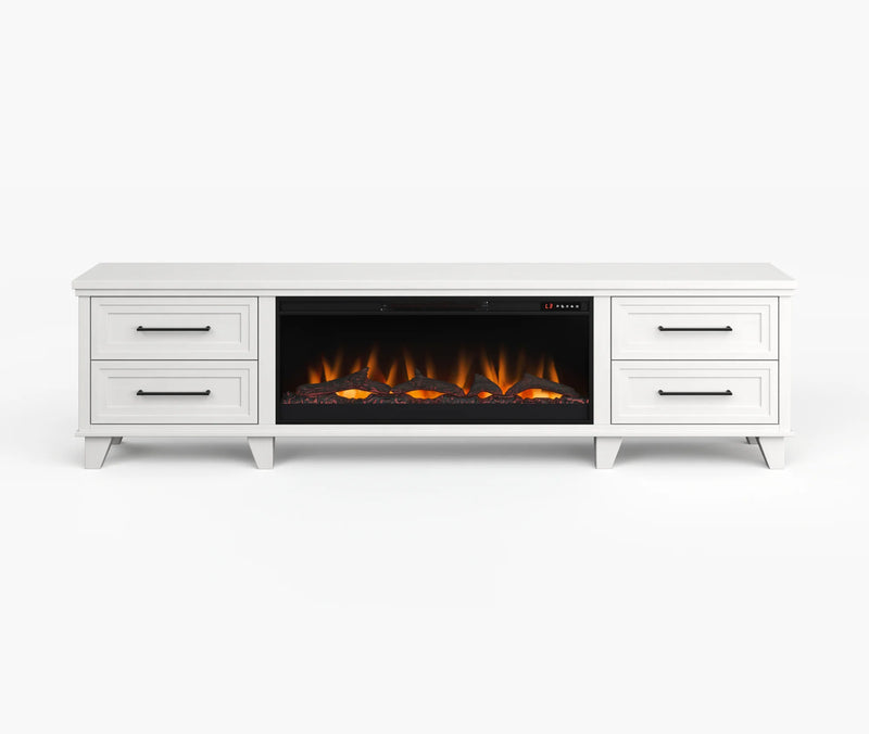 Realcozy 95" Sonoma Fireplace TV Stand