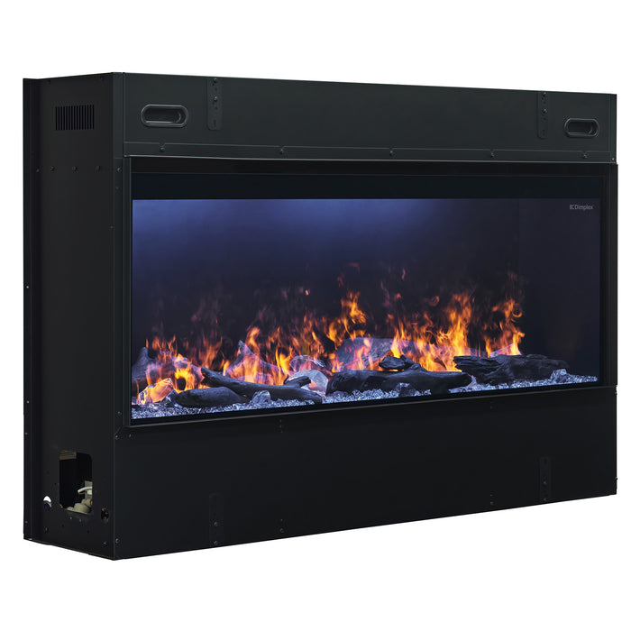 Dimplex Optimyst® Linear Electric Fireplace Insert: 4,163 – 6,551 BTU, Realistic 3D Flame & Smoke, Multicolor LED, Wi-Fi Enabled, Customizable Features, Environmentally Friendly