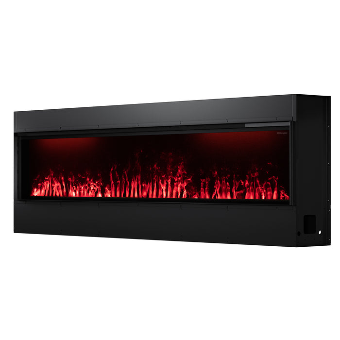 Dimplex Optimyst® Linear Electric Fireplace Insert: 4,163 – 6,551 BTU, Realistic 3D Flame & Smoke, Multicolor LED, Wi-Fi Enabled, Customizable Features, Environmentally Friendly