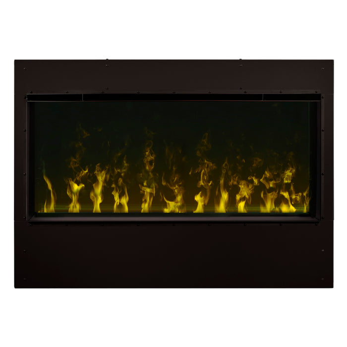 Dimplex Optimyst Pro 1000 Built-in Electric Firebox: 4,981 BTU, Ultrasonic Flame & Smoke, Customizable Width, Double-Sided Viewing,