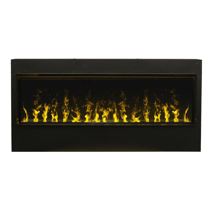 Dimplex Optimyst Pro 1000 Built-in Electric Firebox: 4,981 BTU, Ultrasonic Flame & Smoke, Customizable Width, Double-Sided Viewing,