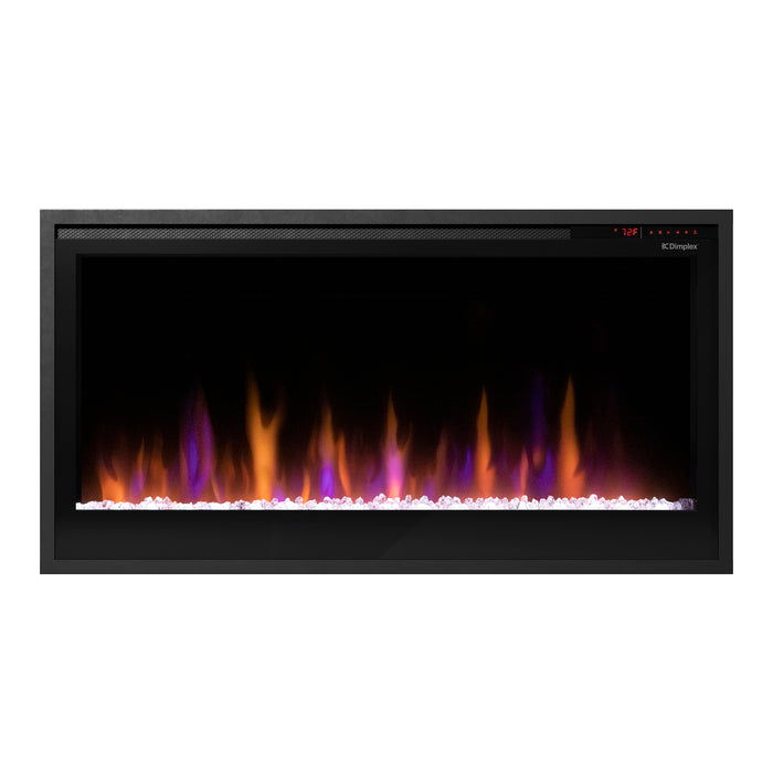 Dimplex Slim Linear Electric Fireplace: 5,118 BTU, 4-Inch Slim Profile, Flush with 2x4 Framing, Nova Effect, Color Customization, 1500W"