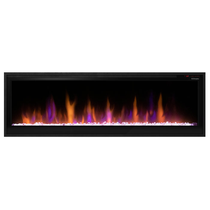 Dimplex Slim Linear Electric Fireplace: 5,118 BTU, 4-Inch Slim Profile, Flush with 2x4 Framing, Nova Effect, Color Customization, 1500W"