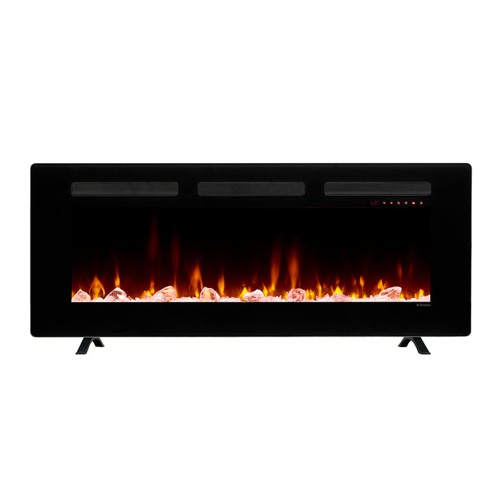 Dimplex Sierra Electric Fireplace: 4,777 BTU, 3 Media Options, 8 Colors, Wall/Table Mount, Remote, Auto Temp Control