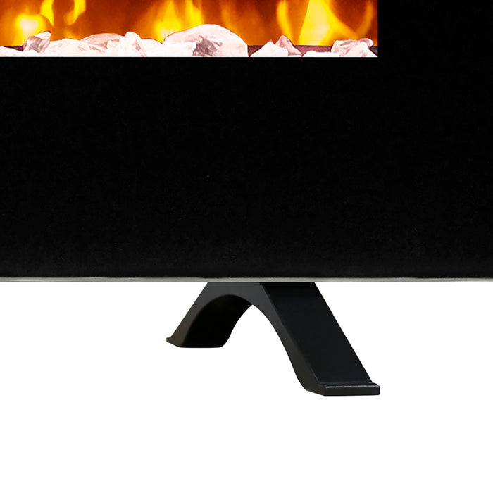 Dimplex Sierra Electric Fireplace: 4,777 BTU, 3 Media Options, 8 Colors, Wall/Table Mount, Remote, Auto Temp Control