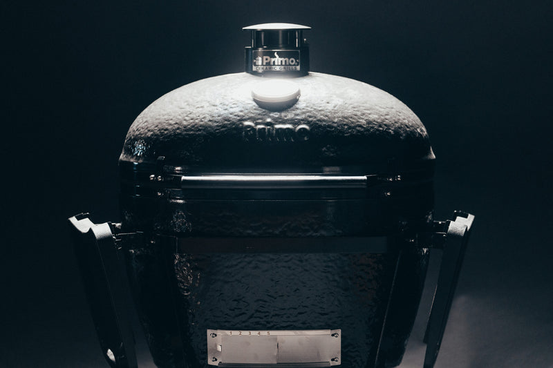 Primo Oval XX-Large 500 Kamado Grill, Made in USA, Huge Cooking Area