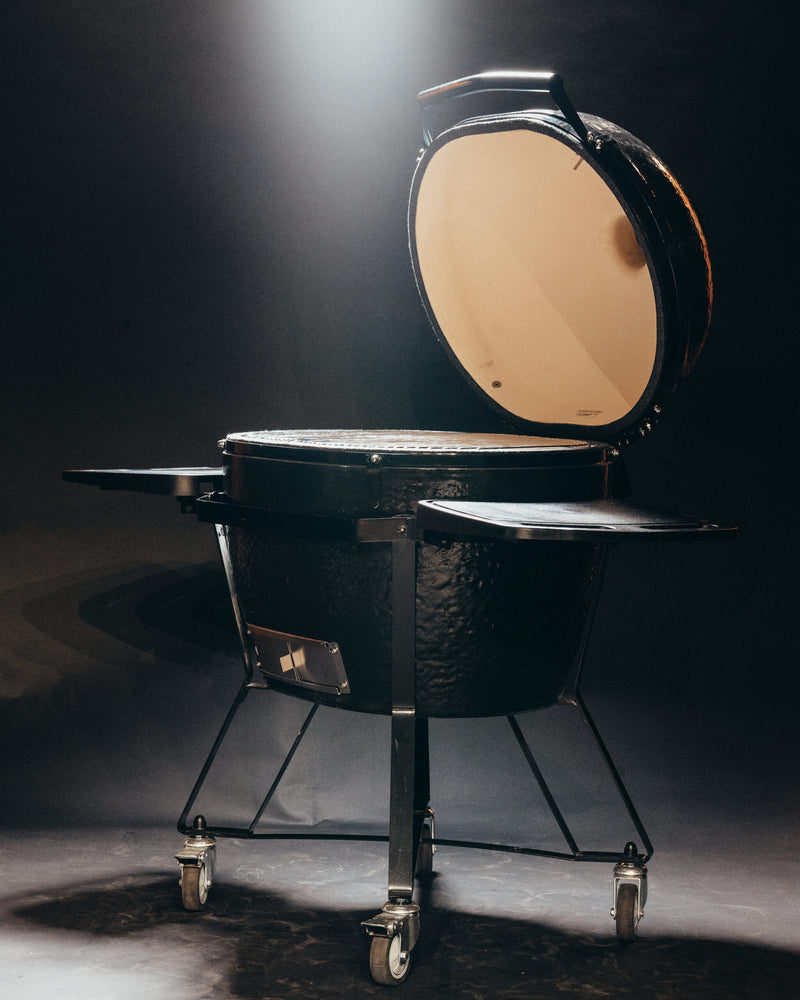 Primo Oval XX-Large 500 Kamado Grill, Made in USA, Huge Cooking Area