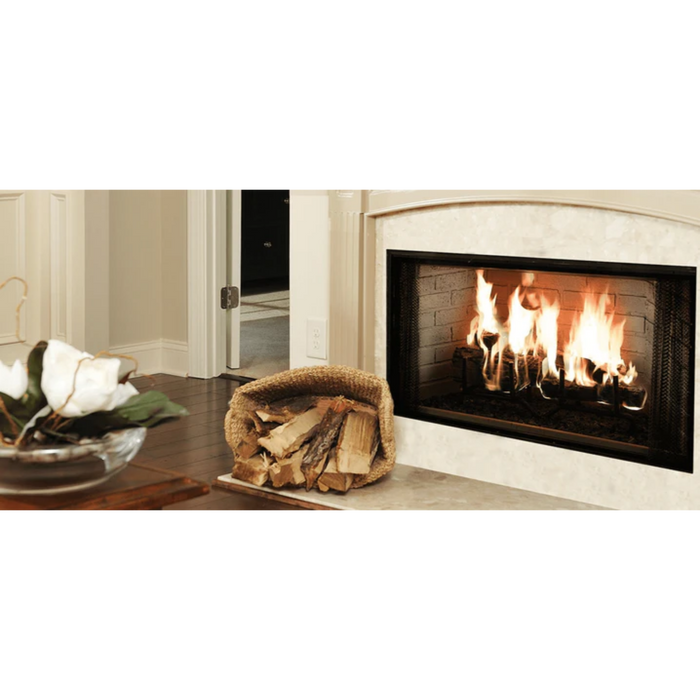 Majestic Royalton Outdoor Wood Burning Fireplace Insert, Classic Brick, 36" & 42" Sizes Available