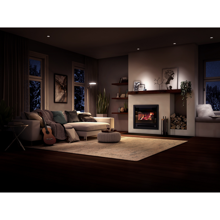 Osburn Inspire 2000-I Wood Burning Fireplace Insert, Eco-Friendly, Efficient Heating, Contemporary Design