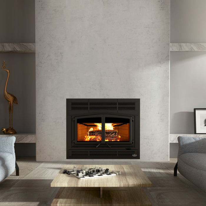 Osburn Horizon Wood Burning Fireplace Insert, EPA Phase II Certified, Efficient Zone Heating, Modern Design, Versatile Fuel