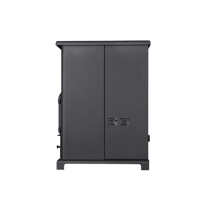 Breckwell Big E High-Capacity Wood Pellet Stove SP1000, 47,000 BTU, 120 lb Hopper, Heats up to 2,200 sq ft, 72 hrs Burn Time - Black