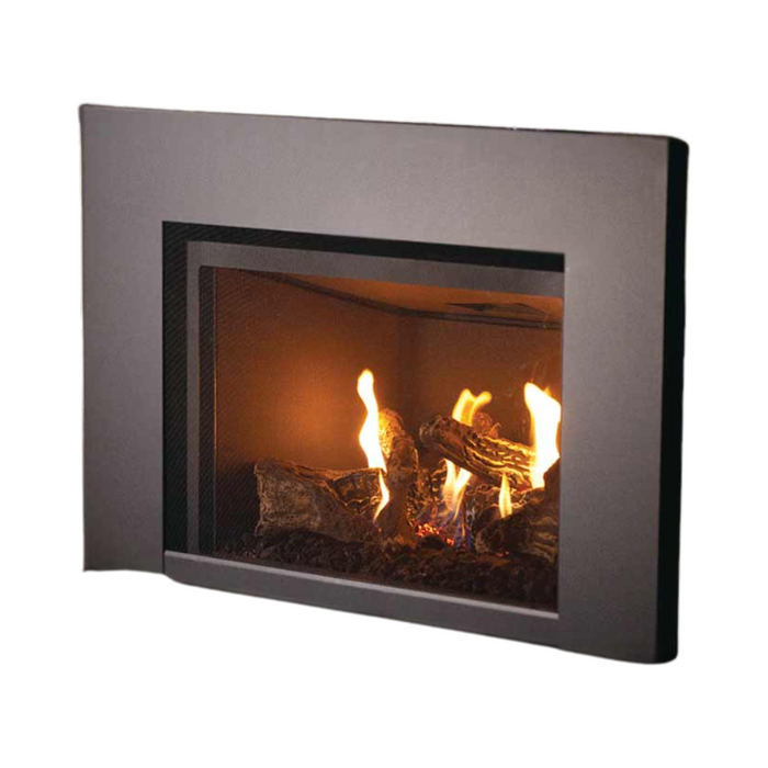 Superior 32-Inch Direct Vent Gas Fireplace Insert DRI2032, Traditional Firebox Design, Ceramic Glass, Built-In Installation, Electronic Ignition, Smart Controls, and Efficient Heating Performance